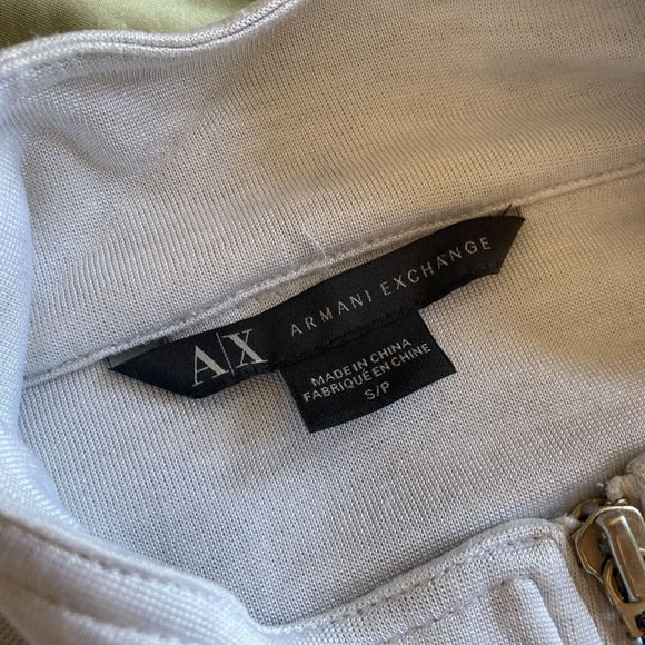 Armani Exchange A|X, Women's Sleeveless Mockneck Vest with Drawstring Waist (S) - Picture 9 of 10